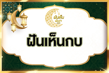 ฝันเห็นกบ