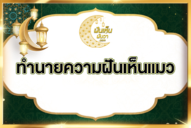 ทำนายความฝันเห็นแมว